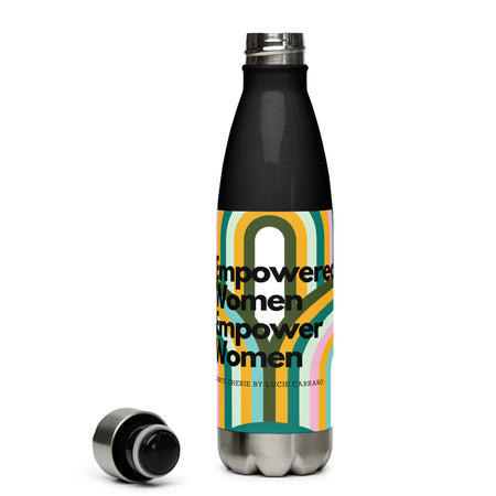 Liberté Chérie™ | <b>Gourde Féministe en acier inoxydable Empowered Women Empower Women</b>