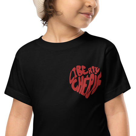 Liberté Chérie™ | <b>T-shirt Féministe Enfant Brodé</b>