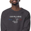 Liberté Chérie™ | <b>Sweat Féministe Bio Raglan Être Soi-Même Serpent</b>