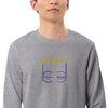 Liberté Chérie™ | <b>Sweat Féministe Brodé Lc By Lc Violet Jaune</b>