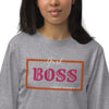 Liberté Chérie™ | <b>Sweat Féministe Brodé Girl Boss</b>